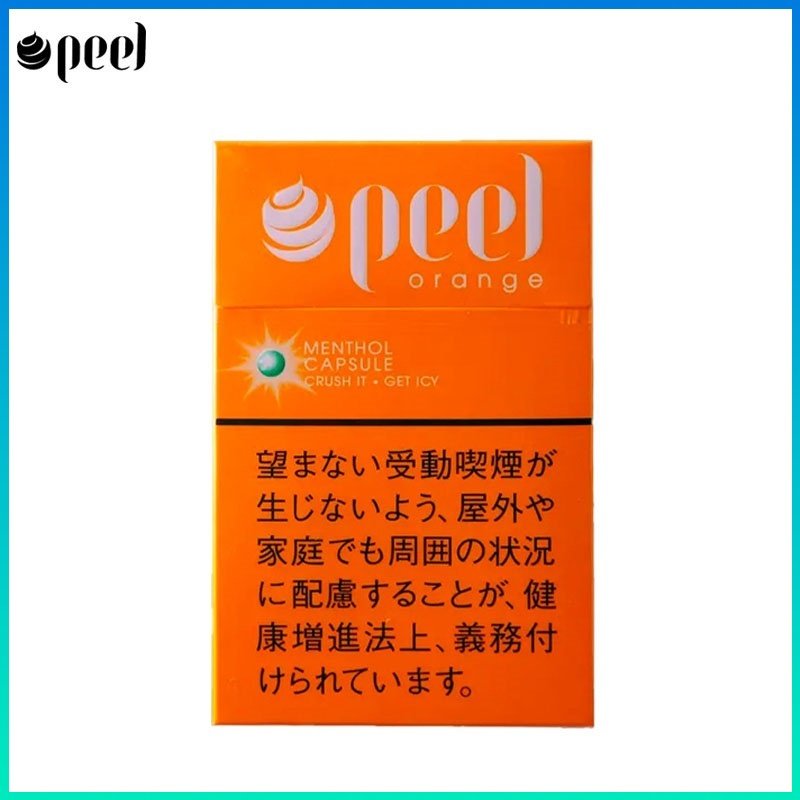Peel百樂橙子味爆珠香煙9mg