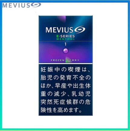 Mevius七星萬事發香煙E系列藍莓爆珠1mg